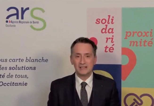 Les vœux de Didier JAFFRE, Directeur général de l’ARS Occitanie